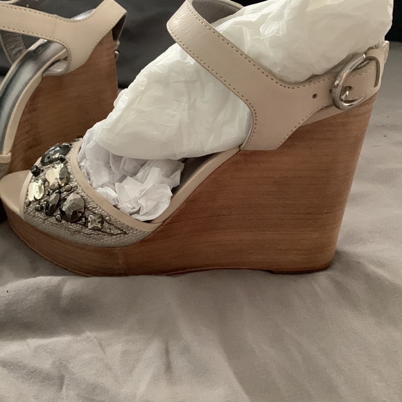 Coach wedges with bling! - Picture 4 of 4